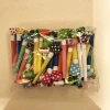 Wholesale large paper-head blowing dragons, plastic blowing dragons, whistles, children's birthday toys, cheerleading props, blowing rolls Application Scenario
